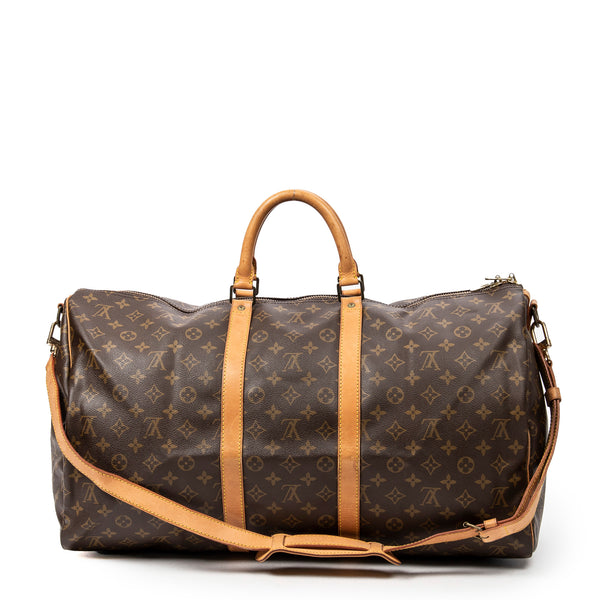 Louis Vuitton Monogram Keepall Bandouliere 55