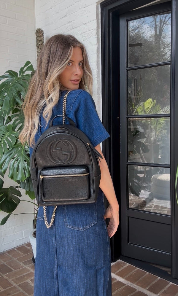 Gucci Interlocking G Soho Backpack