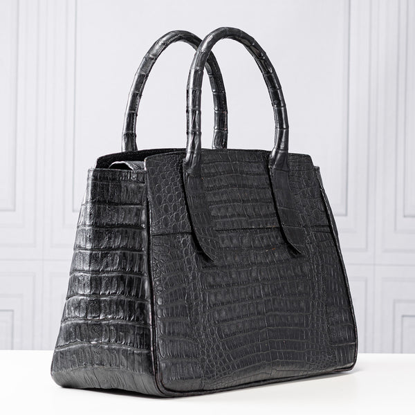 Adriana Castro Crocodile Leticia Bag