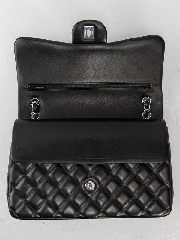Chanel Jumbo Quilted Lambskin Double Flap Bag