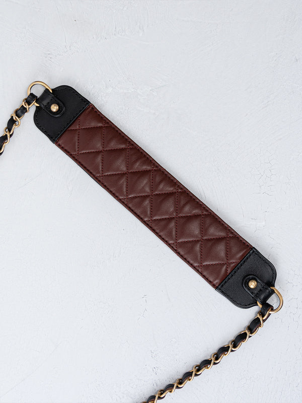 Chanel Small Strap Into Flap Bag