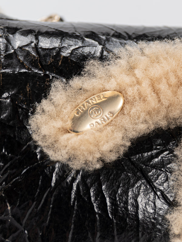 Chanel Shearling CC Mania Flap