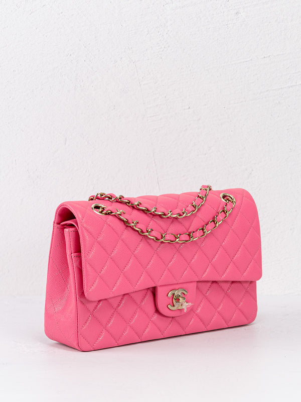 Chanel Medium Quilted Caviar Double Flap Bag