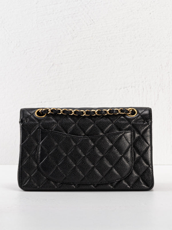 Chanel Small Classic Caviar Double Flap Bag
