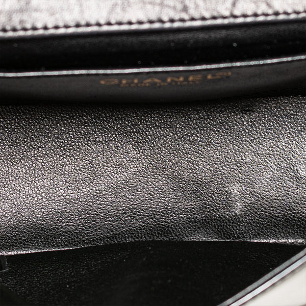 Chanel Mini Patent Camillia Bag