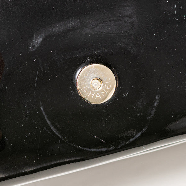 Chanel Mini Patent Camillia Bag