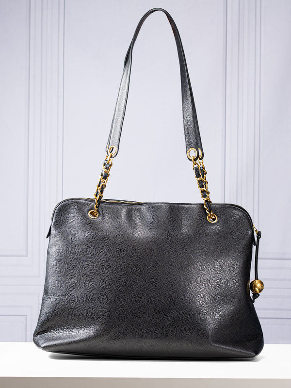 Chanel Caviar CC XL Tote