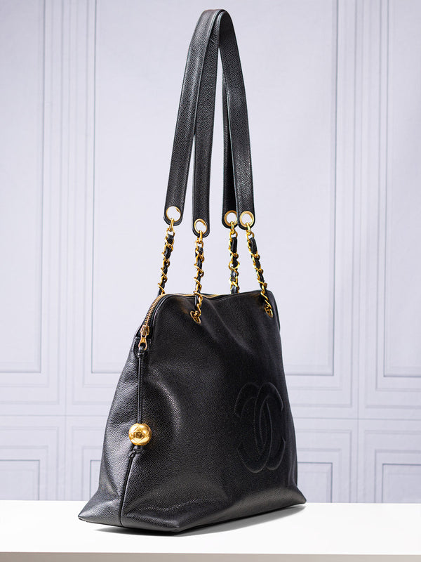 Chanel Caviar CC XL Tote