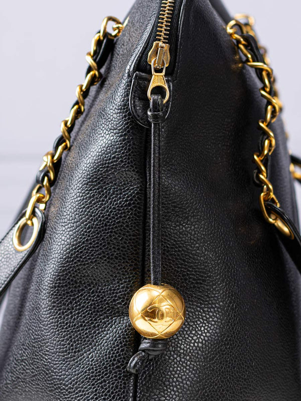 Chanel Caviar CC XL Tote