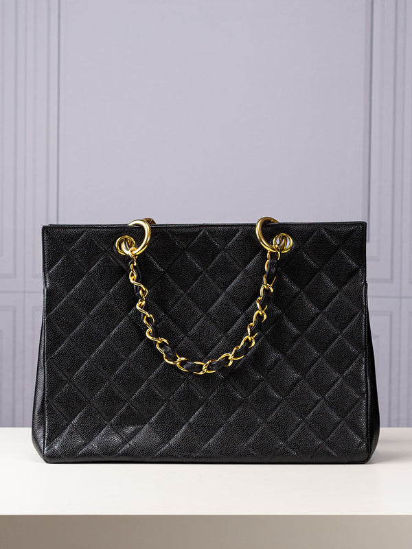 Chanel Caviar Grand Shopping Tote