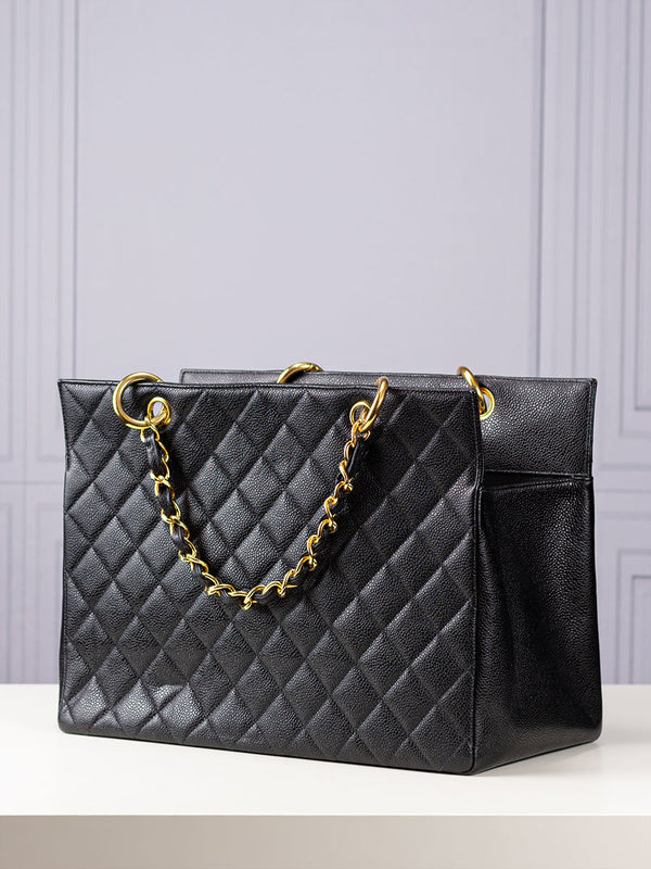 Chanel Caviar Grand Shopping Tote