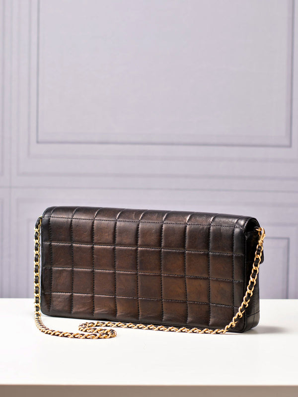 Chanel Chocolate Bar E/W Flap Bag