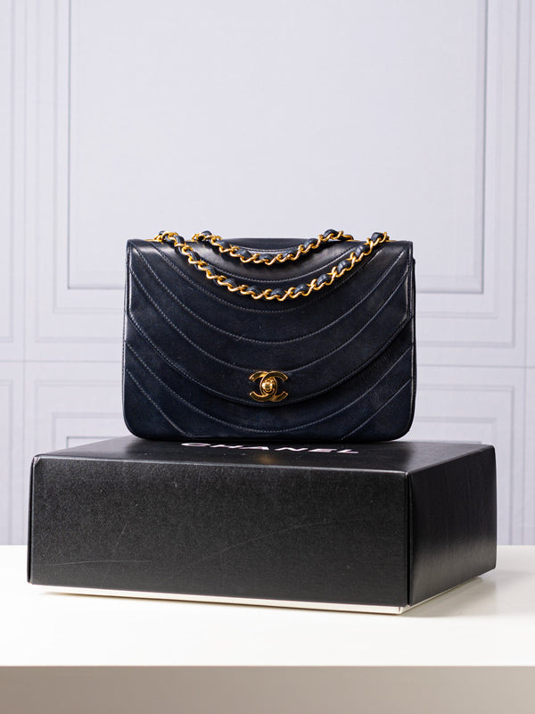 Chanel Half Moon Flap Bag