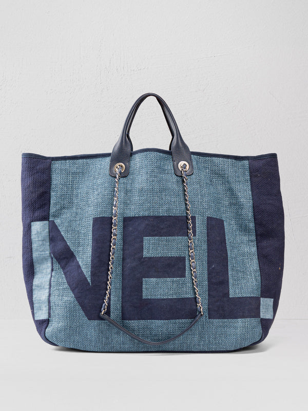 Chanel Maxi Deauville Shopping Tote