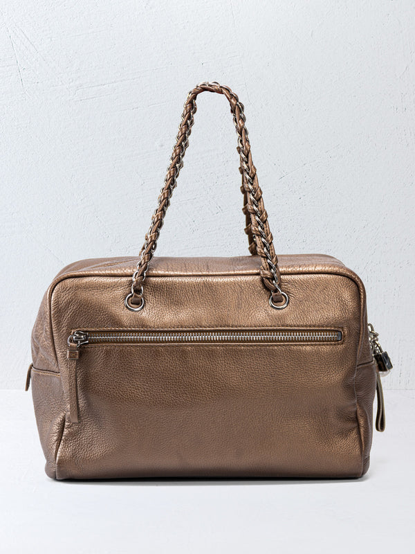 Chanel Large Luxe Ligne Bowler Bag