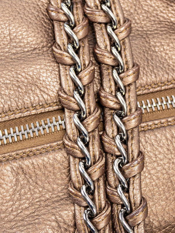 Chanel Large Luxe Ligne Bowler Bag