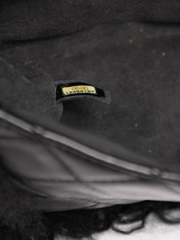 Chanel Tibet Fur Flap Bag