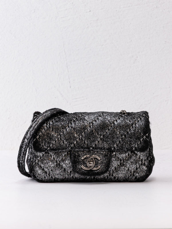 Chanel Pony Hair Extra Mini Flap Bag