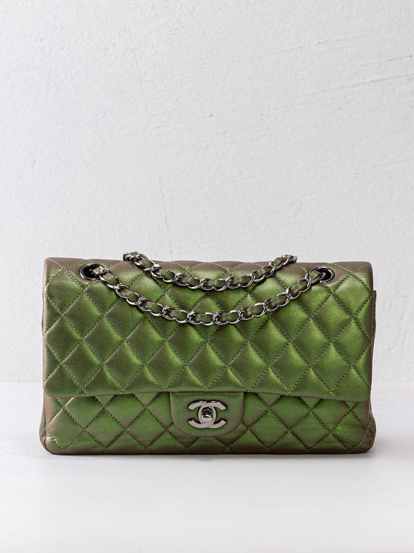 Chanel Medium Iridescent Double Flap Bag