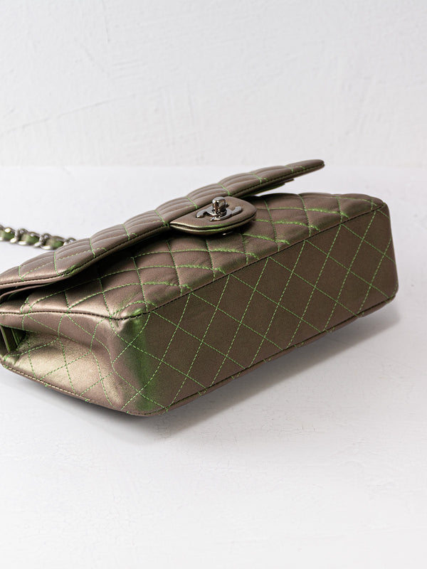Chanel Medium Iridescent Double Flap Bag
