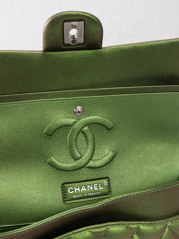 Chanel Medium Iridescent Double Flap Bag