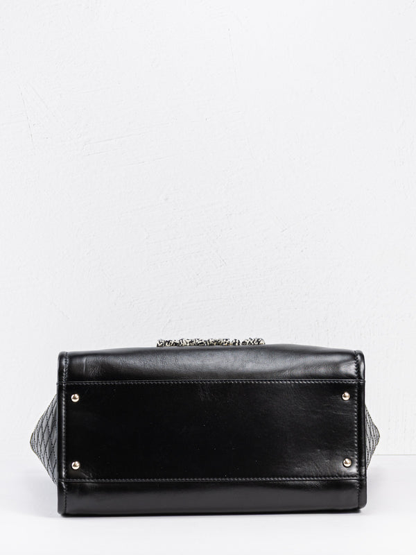 Chanel Large Leather Deauville Tote