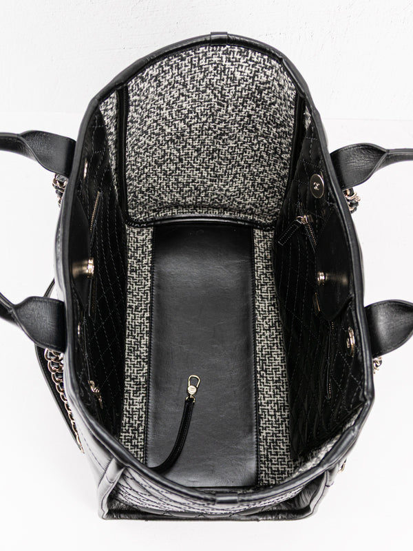 Chanel Large Leather Deauville Tote