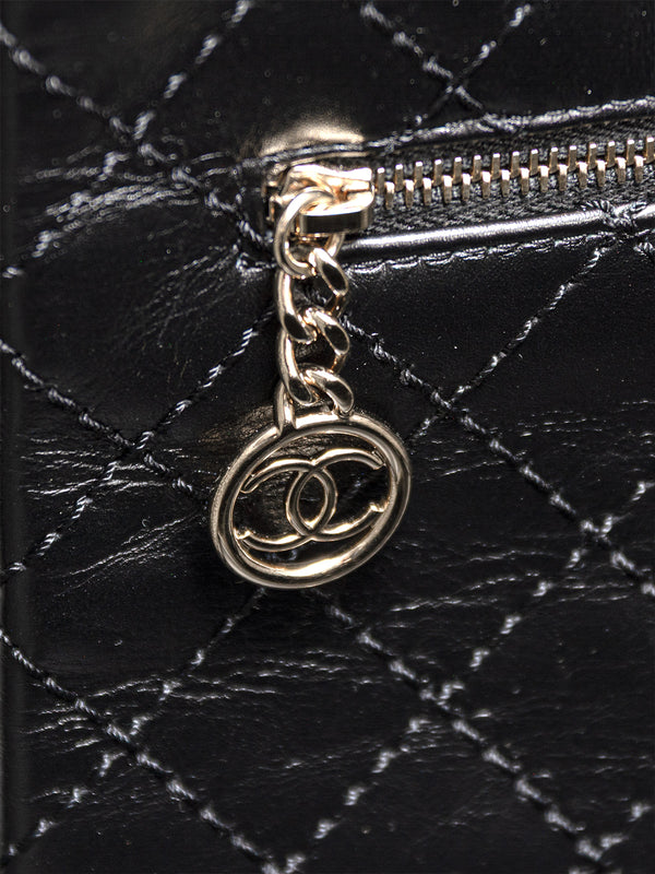Chanel Large Leather Deauville Tote