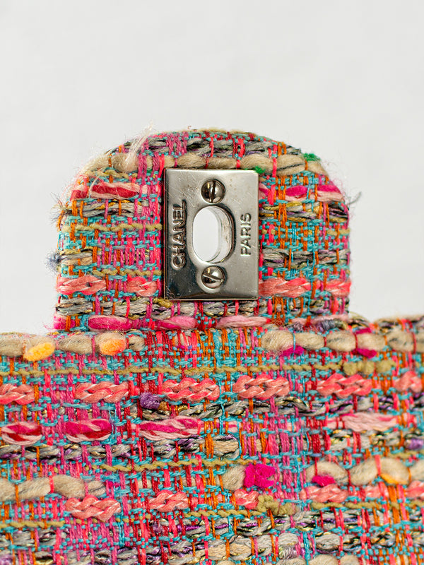 Chanel Medium Tweed Double Flap Bag