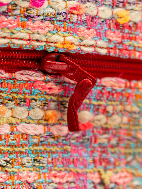 Chanel Medium Tweed Double Flap Bag