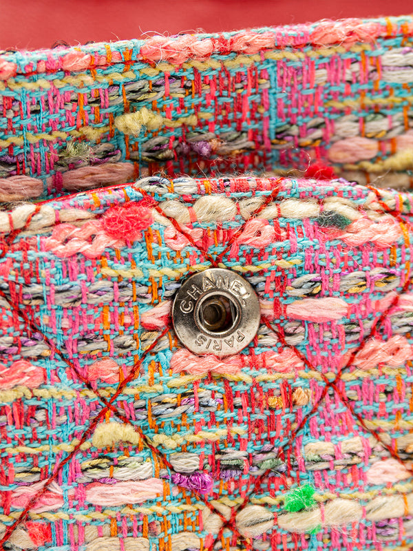 Chanel Medium Tweed Double Flap Bag