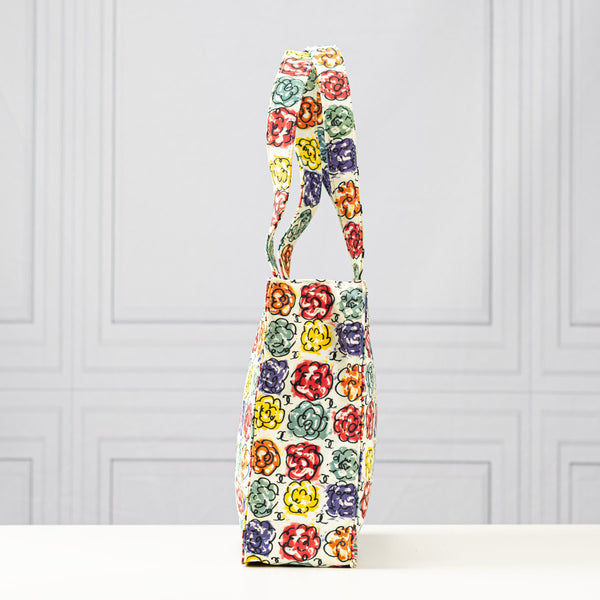 Chanel Camellia Print Mini Tote