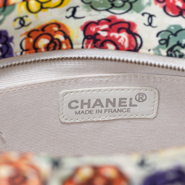 Chanel Camellia Print Mini Tote