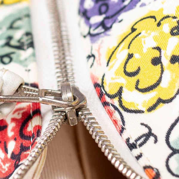 Chanel Camellia Print Mini Tote