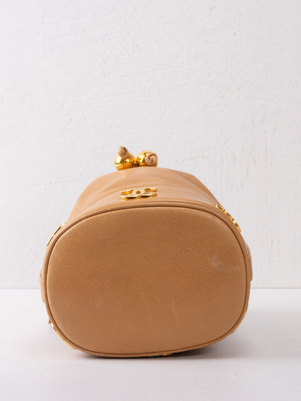 Chanel Caviar CC Bucket Bag