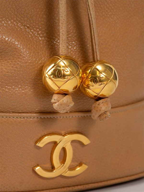 Chanel Caviar CC Bucket Bag