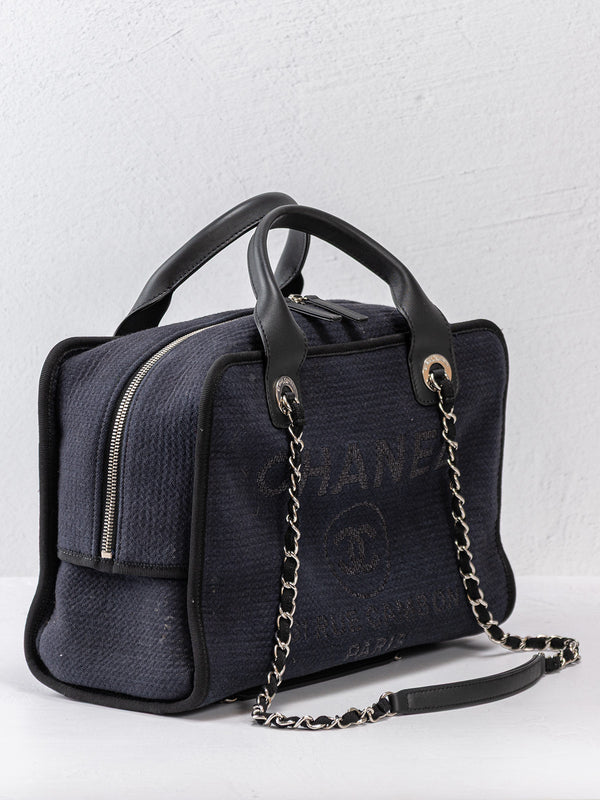 Chanel Deauville Small Bowling Bag