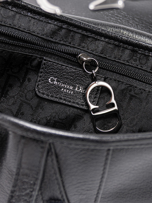 Christian Dior Leather Saddle Bag