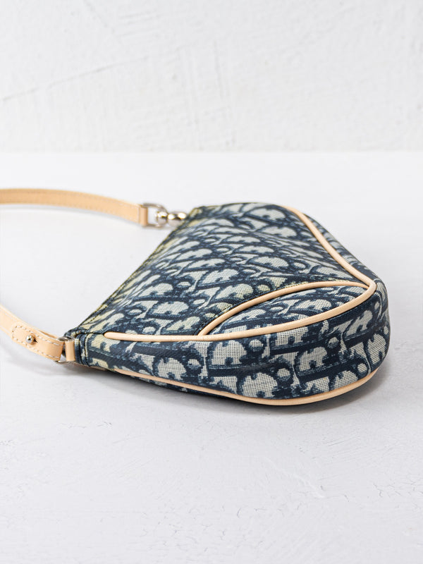 Christian Dior Oblique Saddle Pochette