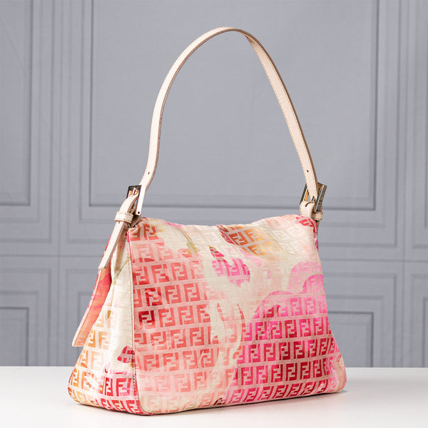 Fendi Floral Print Mama Baguette