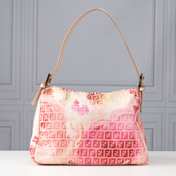 Fendi Floral Print Mama Baguette
