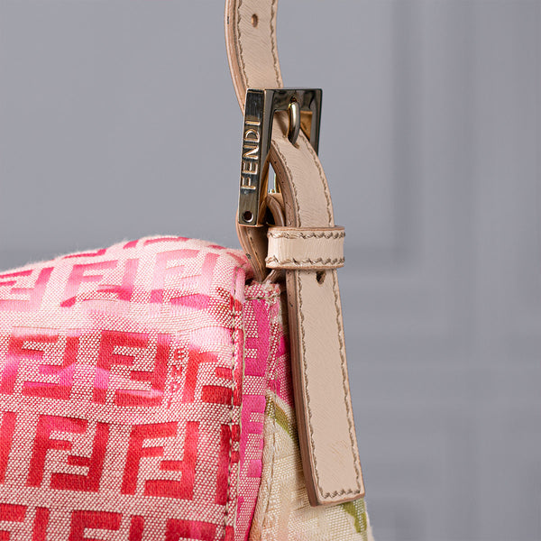 Fendi Floral Print Mama Baguette