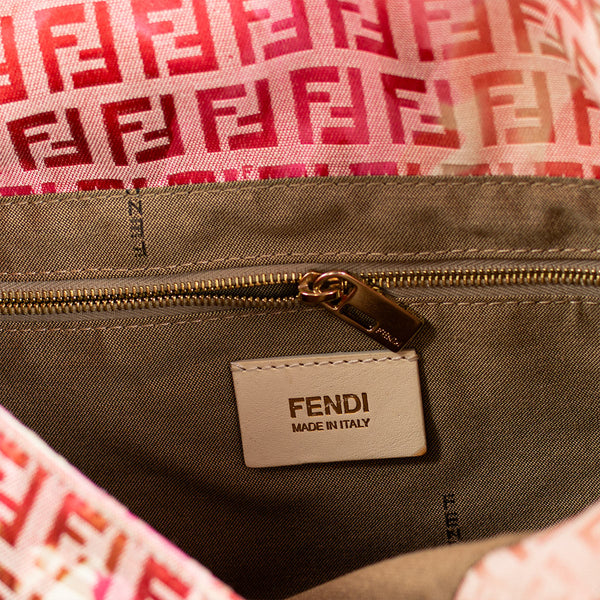 Fendi Floral Print Mama Baguette
