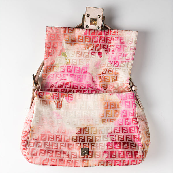 Fendi Floral Print Mama Baguette