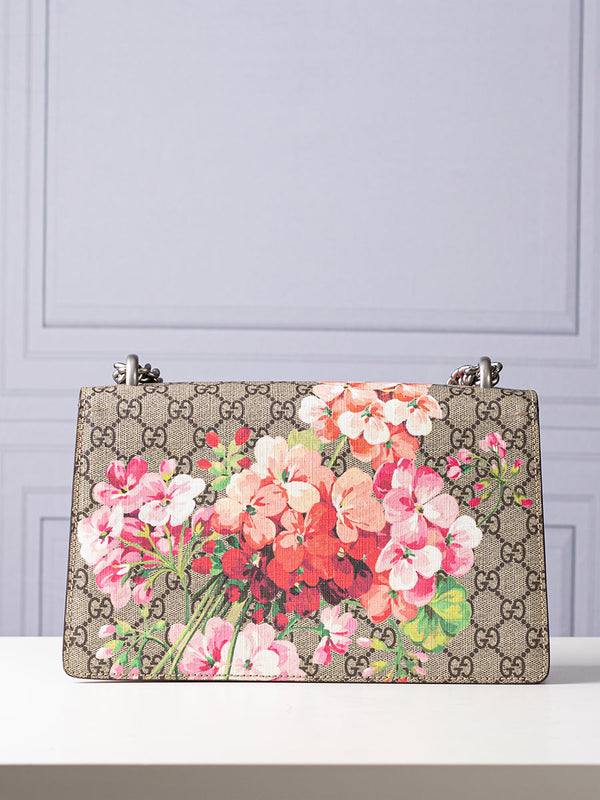 Gucci GG Supreme Blooms Small Dionysus Bag
