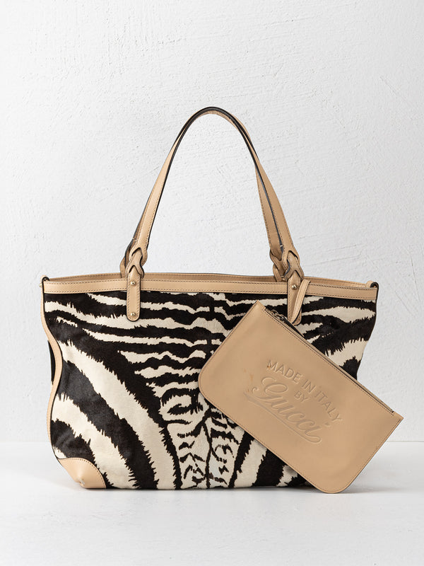 Gucci Medium Craft Tote with Pouch