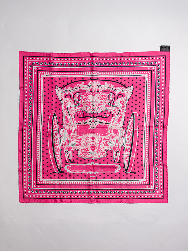 Hermès “Grand Carrosse” Bandana Scarf 55