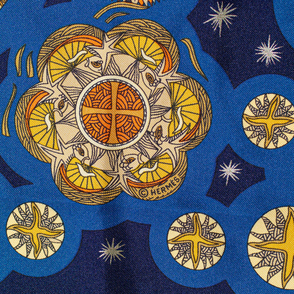 Hermès "Le Roy Soleil” Scarf 90