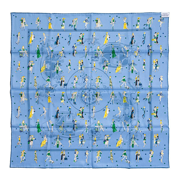 Hermès "Ex-Libris Les Parisiennes” Scarf 70