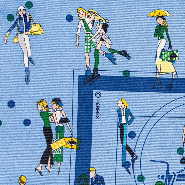 Hermès "Ex-Libris Les Parisiennes” Scarf 70